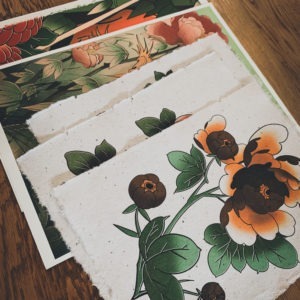 5 Print 18x25cm papier coton