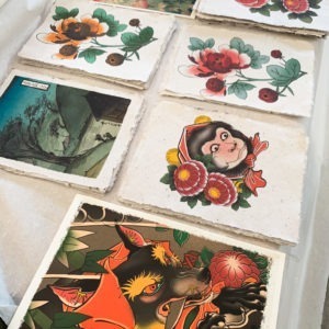 Print fleur